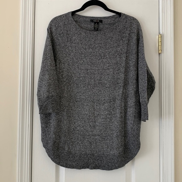 Style & Co. Sweaters - Style & Co Black Marled Sweater